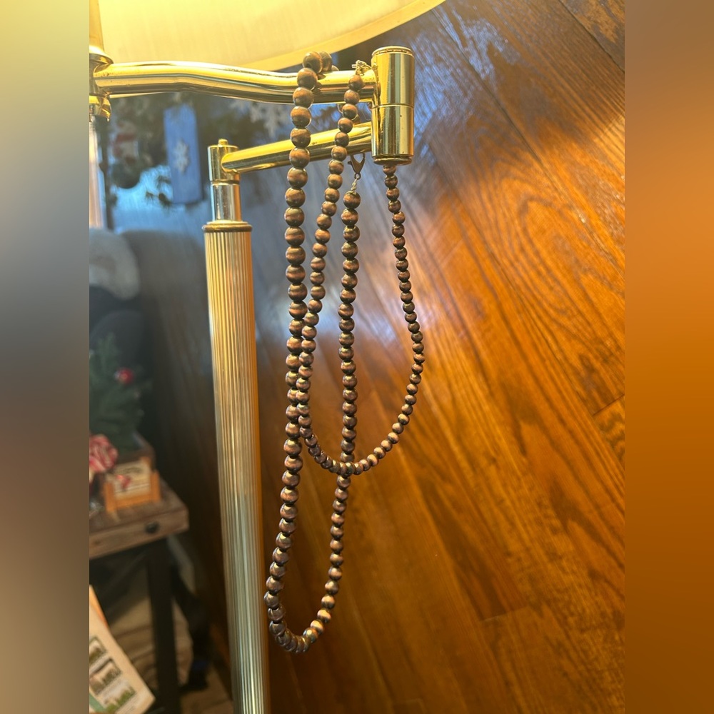 Copper Navajo Faux Pearl Necklaces